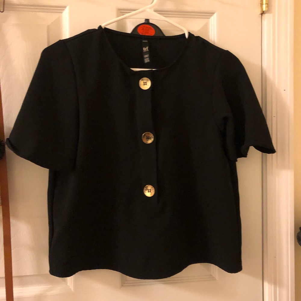 Zara Black Shirt